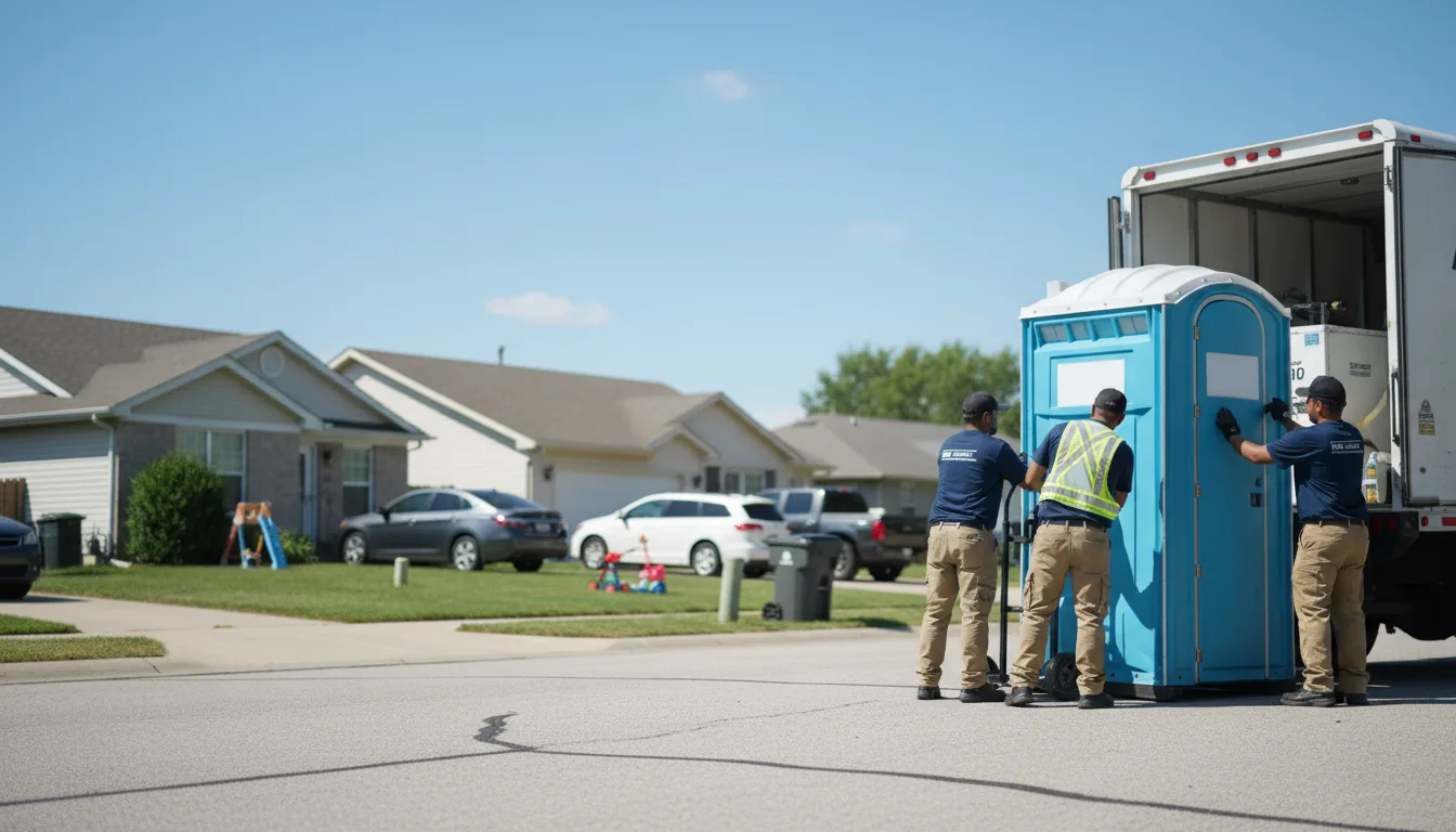 Standard Porta Potty Rentals in Sperry, IA near me